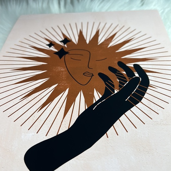 Wall Art Bohemian Celestial Hands Print Poster Illustration Unframed - Picture 11 of 17